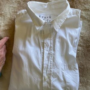 Frank & Eileen Berry Crinkled Blouse with heart on pocket. No marks!